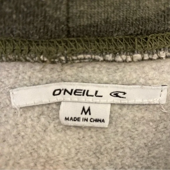 O’Neill green Army  camouflage women’s sweatshirt hunting (16) - Picture 4 of 5